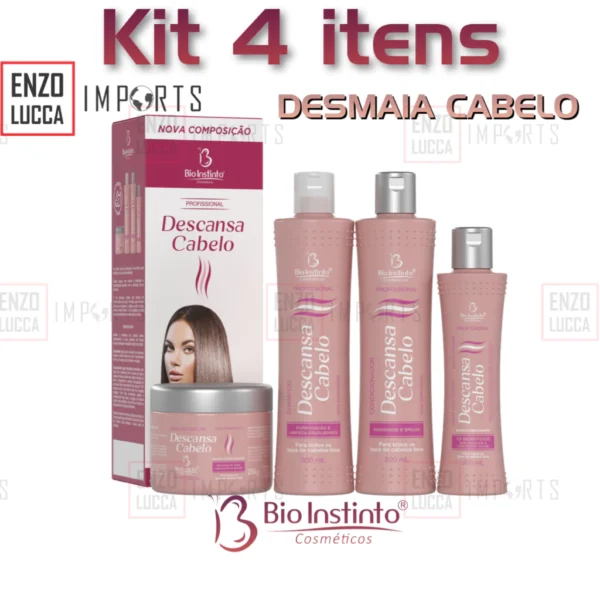 kit Descansa Cabelo Bio INSTINTO